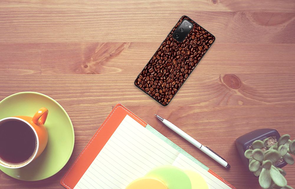 Samsung Galaxy S20 FE Back Cover Hoesje Koffiebonen B2C Telecom