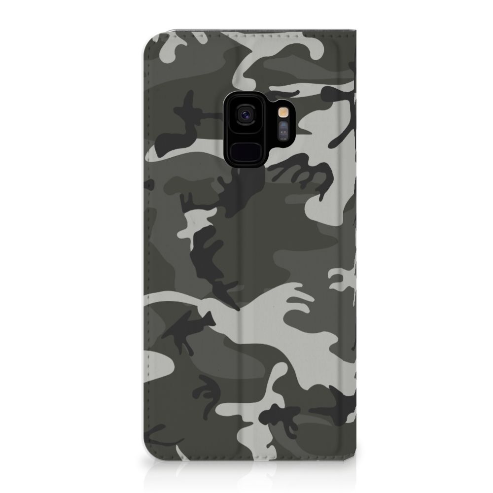 Samsung Galaxy S9 Hoesje met Magneet Army Light