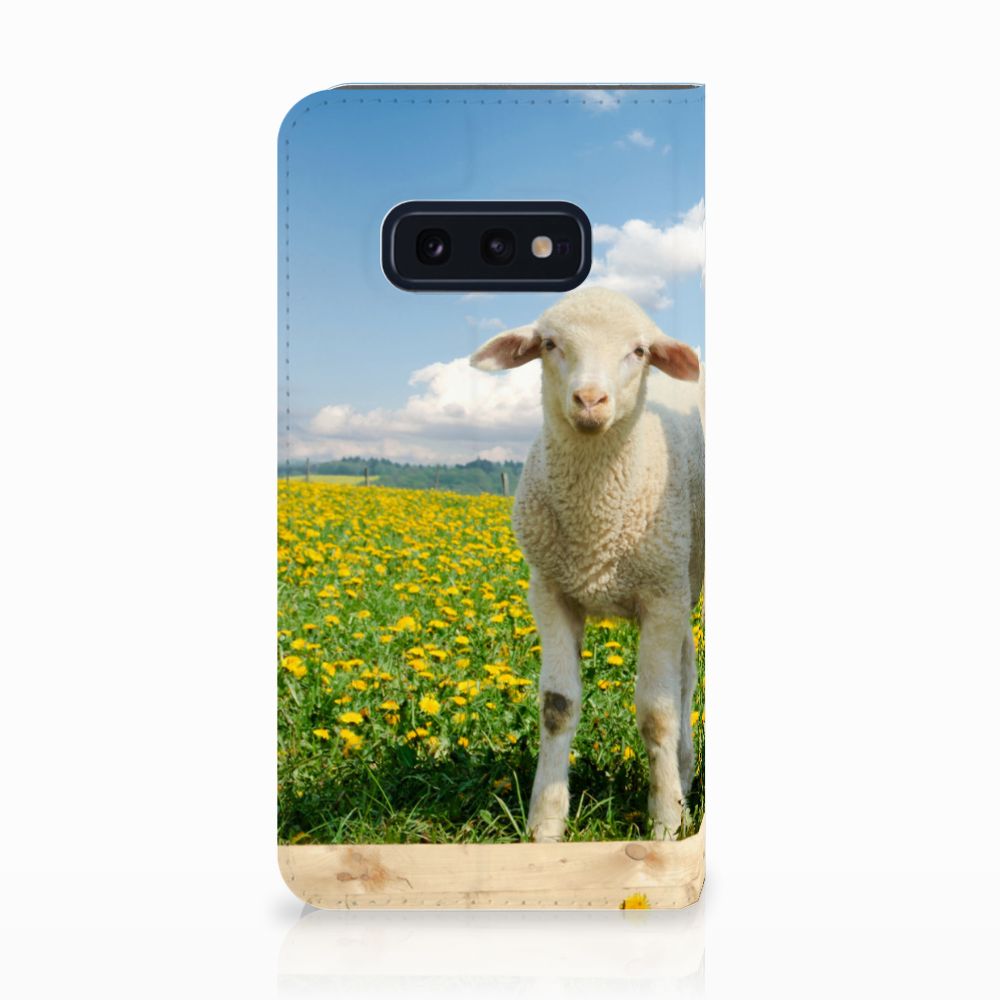 Samsung Galaxy S10e Hoesje maken Schaap en Lammetje