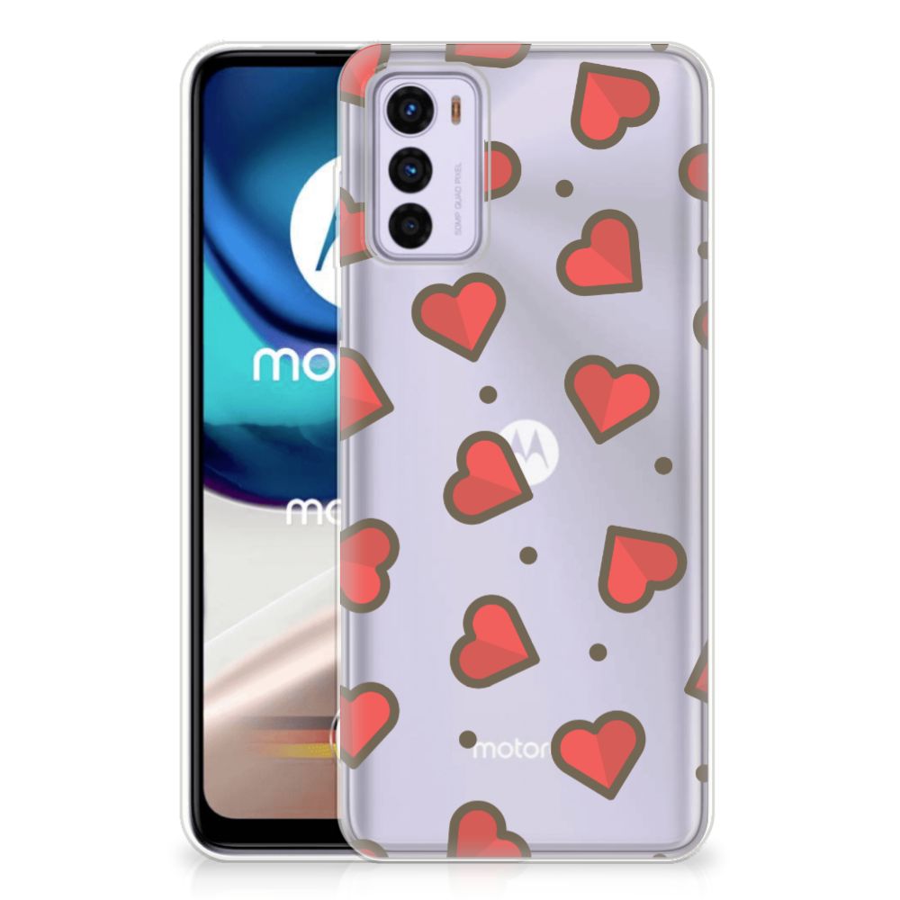 Motorola Moto G42 TPU bumper Hearts B2C Telecom