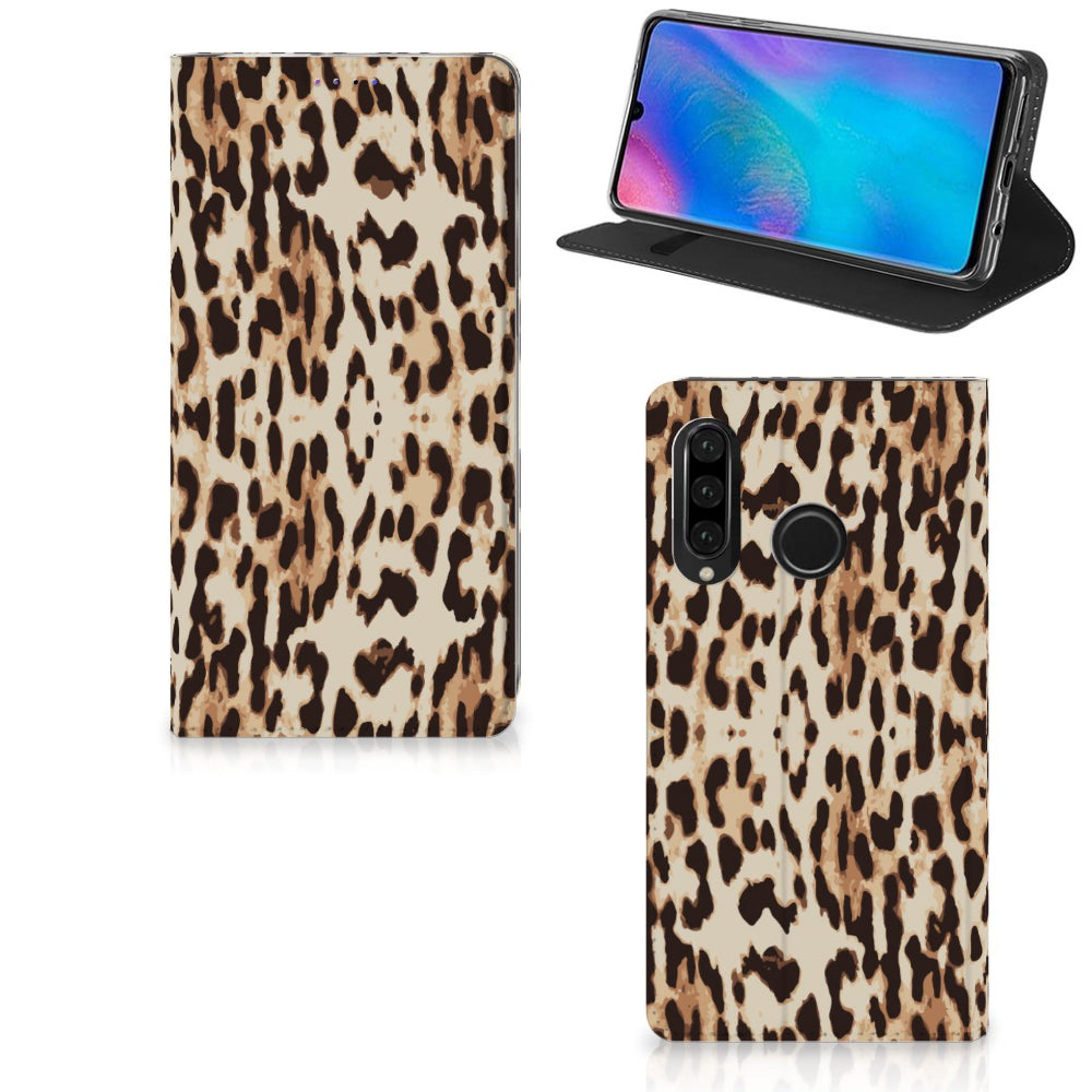 Huawei P30 Lite New Edition Hoesje maken Leopard