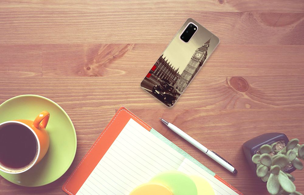 Samsung Galaxy S20 Siliconen Back Cover Londen B2C Telecom