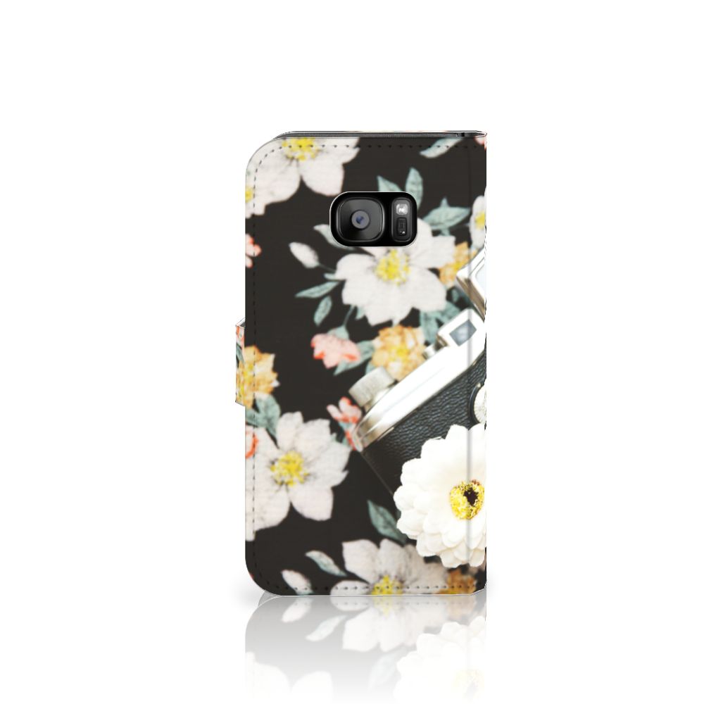 Samsung Galaxy S7 Edge Telefoonhoesje met foto Vintage Camera