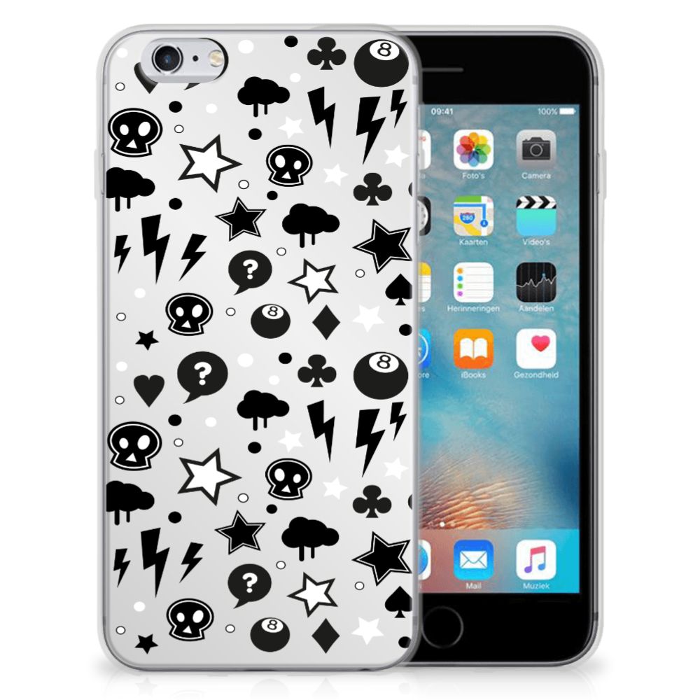 Silicone Back Case Apple iPhone 6 | 6s Silver Punk