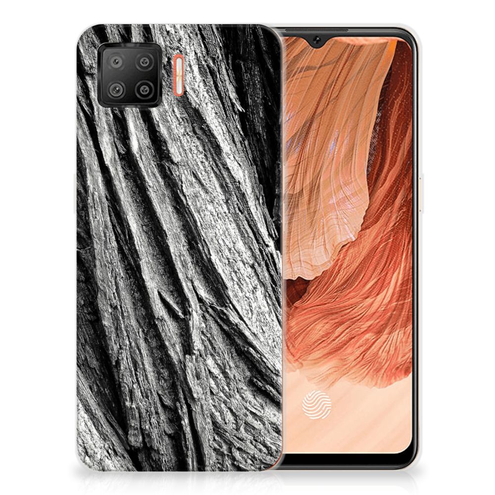 Bumper Hoesje OPPO A73 4G Boomschors Grijs B2C Telecom