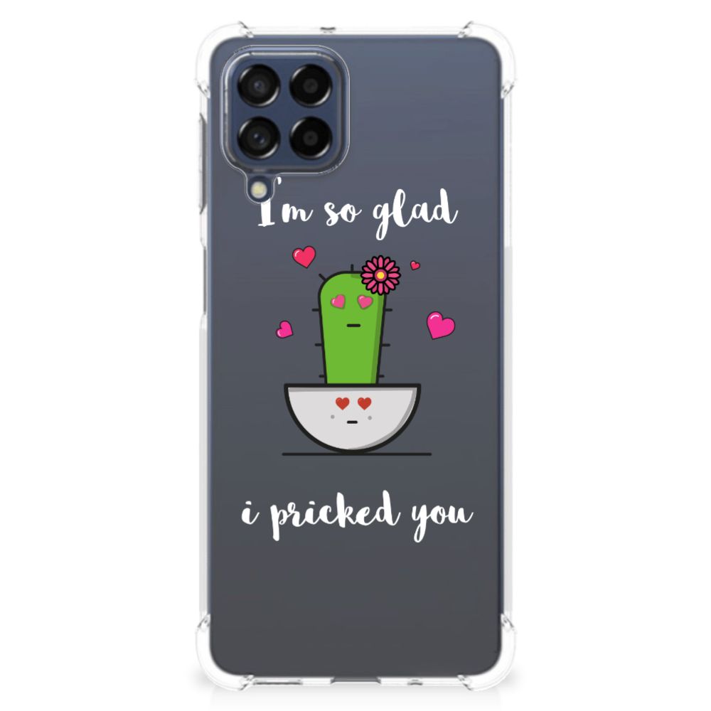 Samsung Galaxy M53 Stevig Bumper Hoesje Cactus Glad B2C Telecom