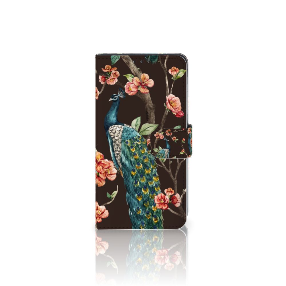 Xiaomi Mi Mix 2s Telefoonhoesje met Pasjes Pauw met Bloemen
