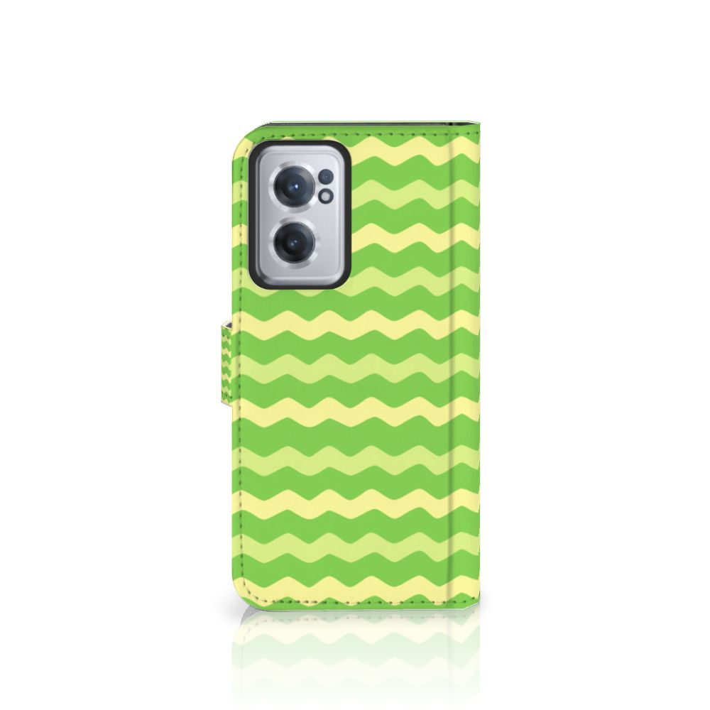 OnePlus Nord CE 2 Telefoon Hoesje Waves Green