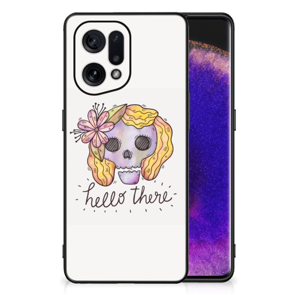 Telefoonhoesje OPPO Find X5 Boho Skull B2C Telecom