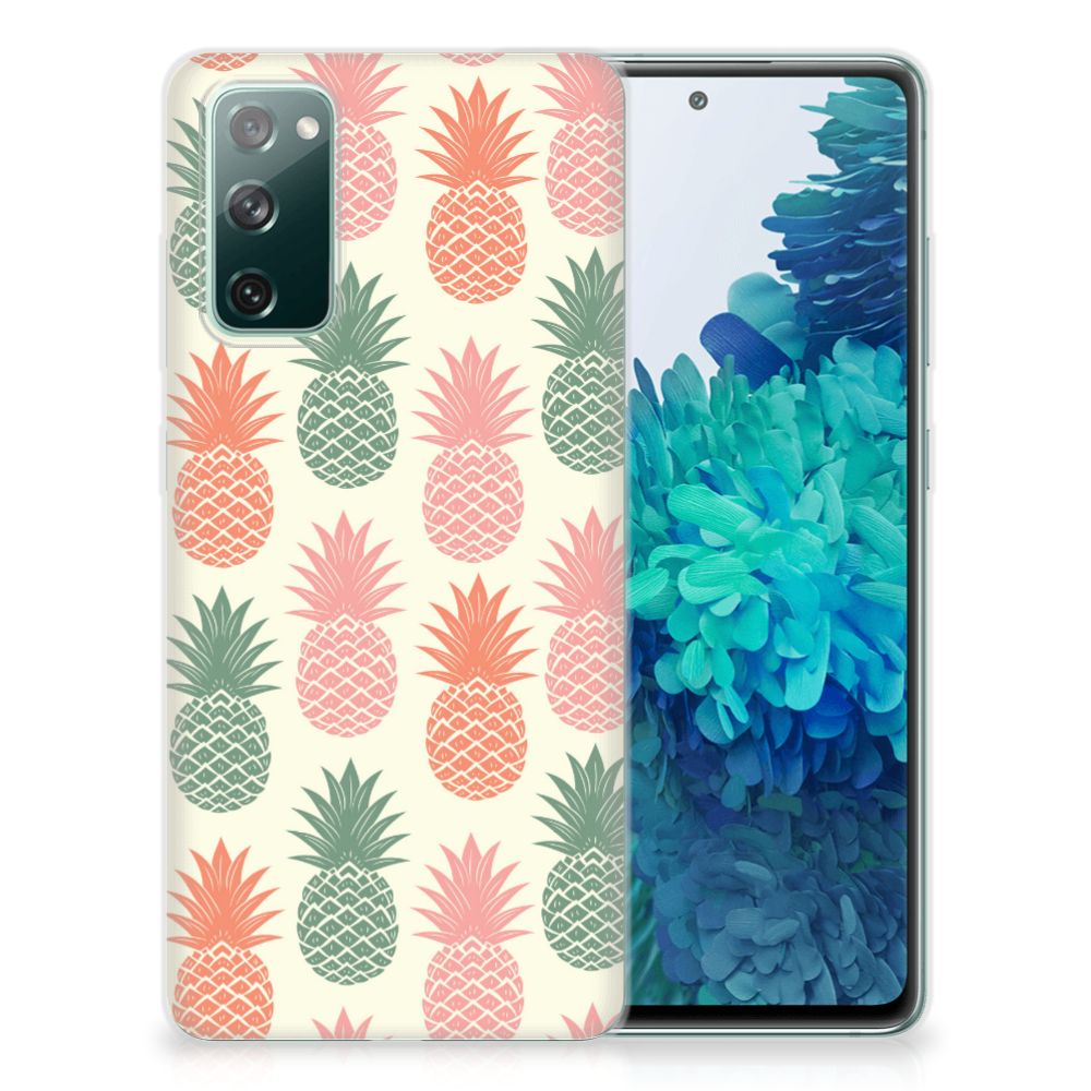 Samsung Galaxy S20 FE Siliconen Case Ananas B2C Telecom
