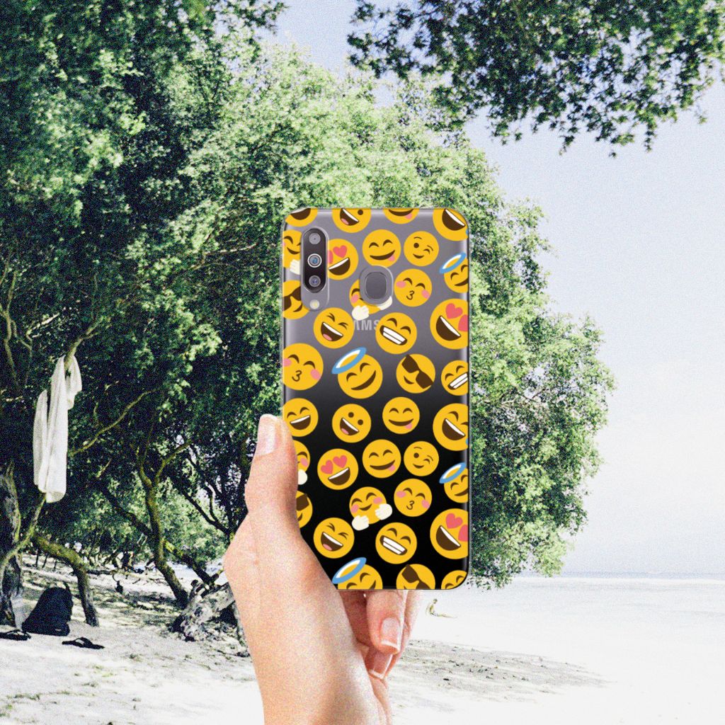 Samsung Galaxy M30 TPU bumper Emoji