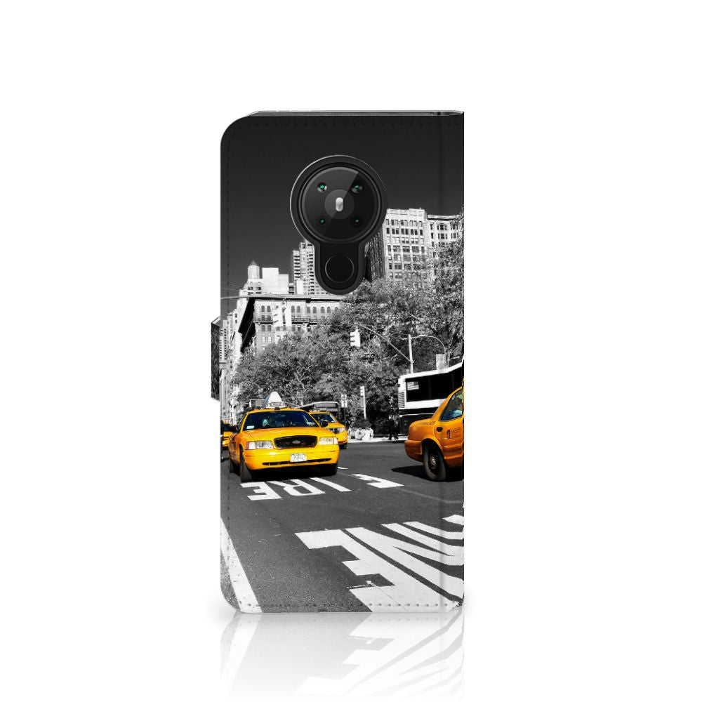 Nokia 5.3 Flip Cover New York Taxi