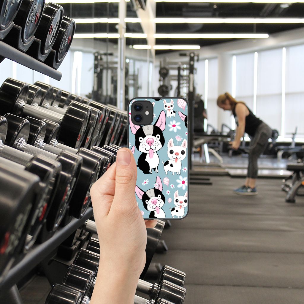 iPhone 11 Dierenprint Telefoonhoesje Hondjes B2C Telecom