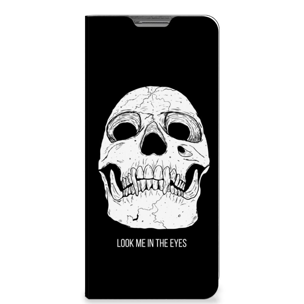 Mobiel BookCase OPPO Find X5 Skull Eyes - B2C Telecom