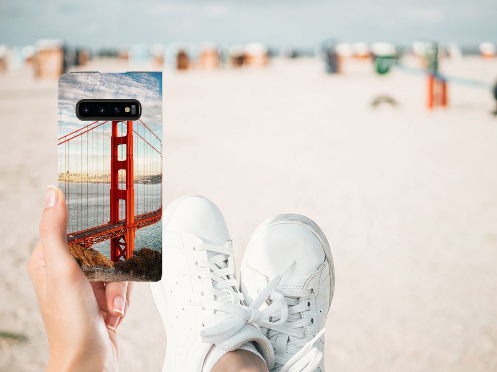 Samsung Galaxy S10 Book Cover Golden Gate Bridge