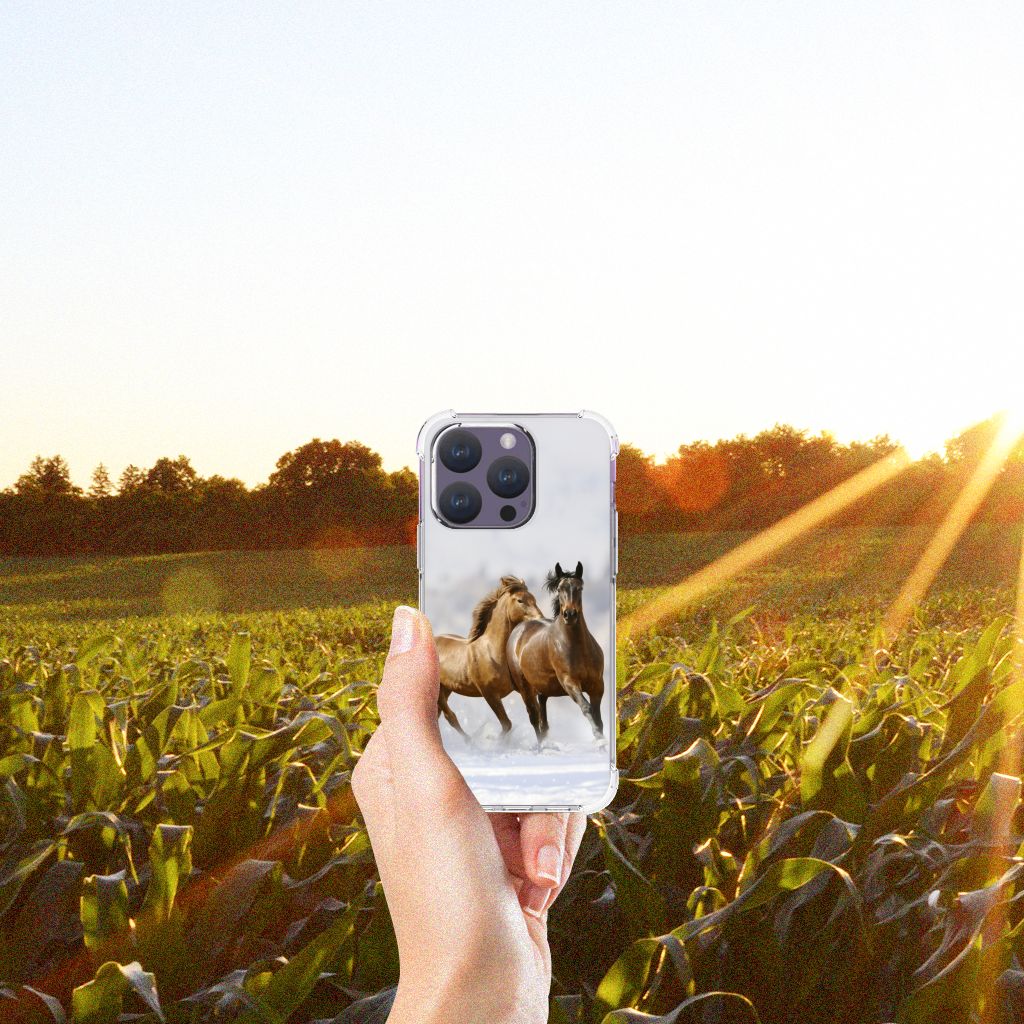 iPhone 15 Pro Case Anti-shock Paarden B2C Telecom