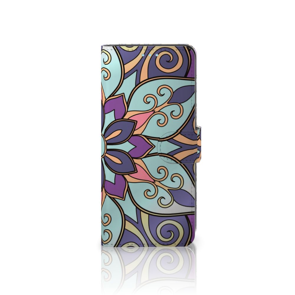 Sony Xperia 10 III Hoesje Purple Flower