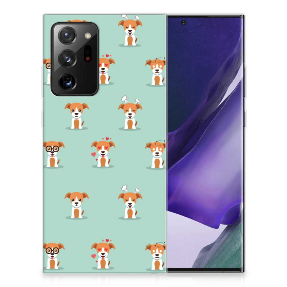 Samsung Galaxy Note20 Ultra TPU Hoesje Pups