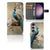 Telefoonhoesje met Pasjes voor Samsung Galaxy S24 Plus Vintage Pauwen