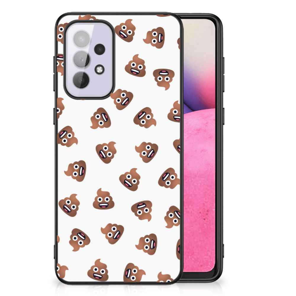 Back Case voor Samsung Galaxy A33 5G Poep Emojis B2C Telecom