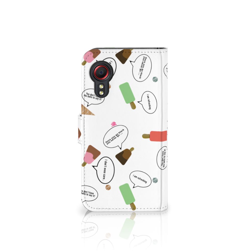 Samsung Galaxy Xcover 5 Book Cover IJsjes