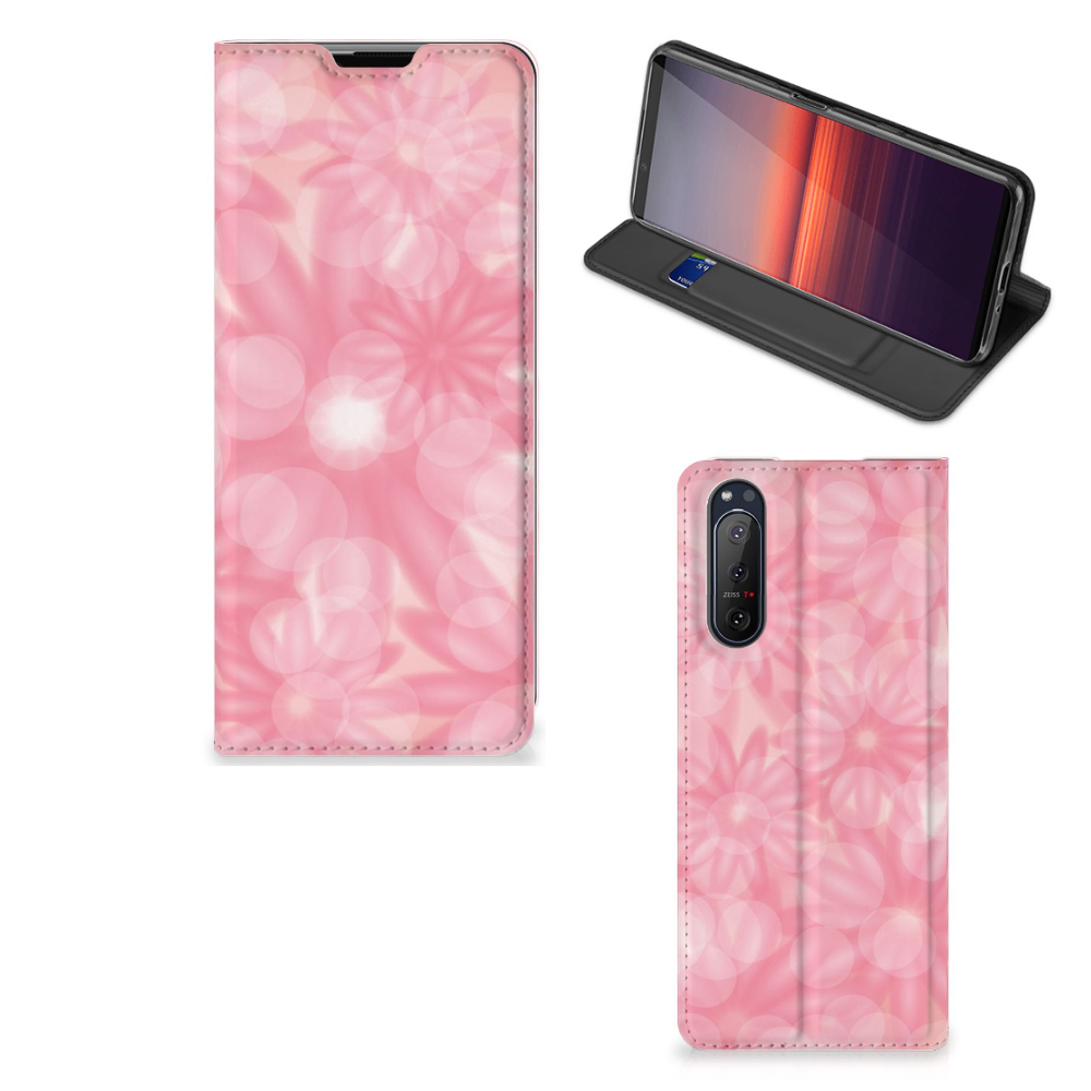 Sony Xperia 5 II Smart Cover Spring Flowers - B2C Telecom