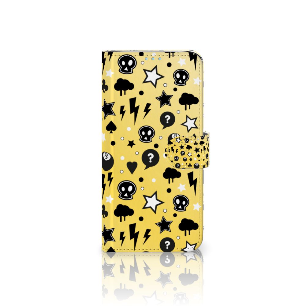 Telefoonhoesje met Naam Huawei P40 Lite Punk Geel