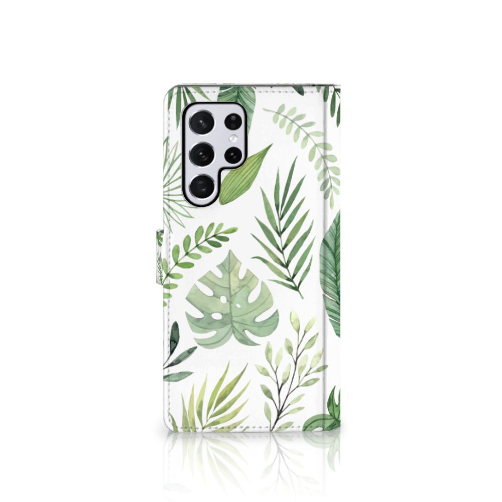 Samsung Galaxy S22 Ultra Hoesje Leaves