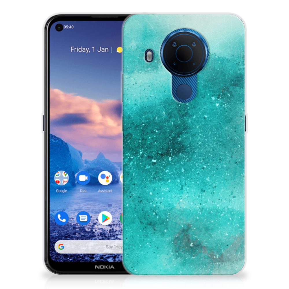 Hoesje maken Nokia 5.4 Painting Blue