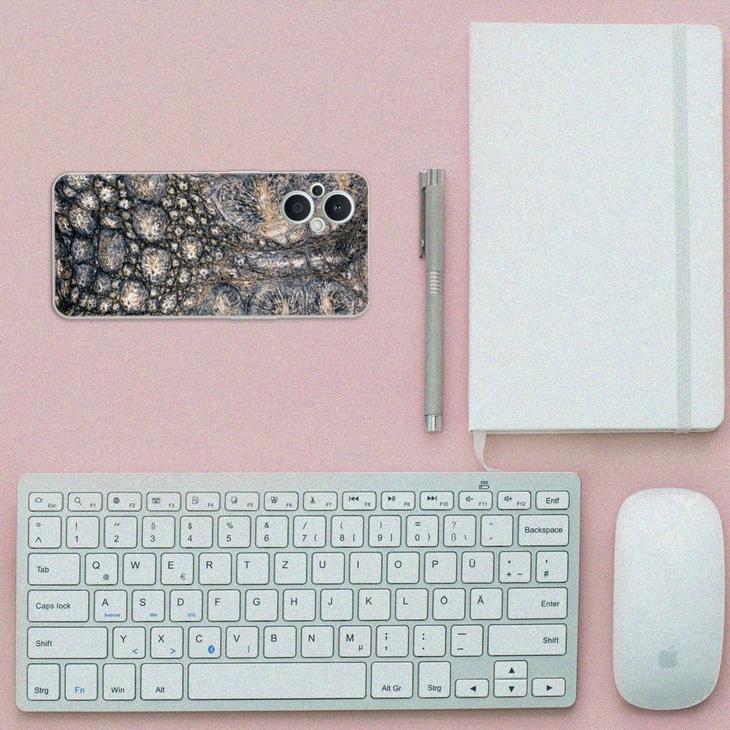 OPPO Reno8 Lite TPU Hoesje Krokodillenprint B2C Telecom