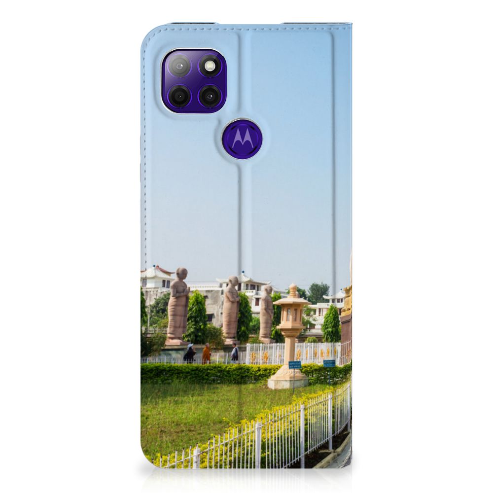 Motorola Moto G9 Power Book Cover Boeddha - B2C Telecom