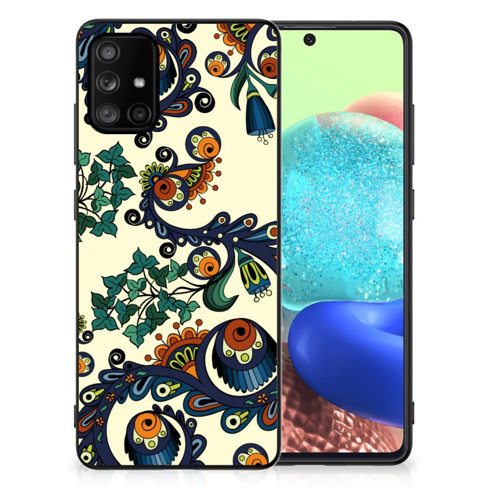 Back Cover Samsung Galaxy A71 Barok Flower