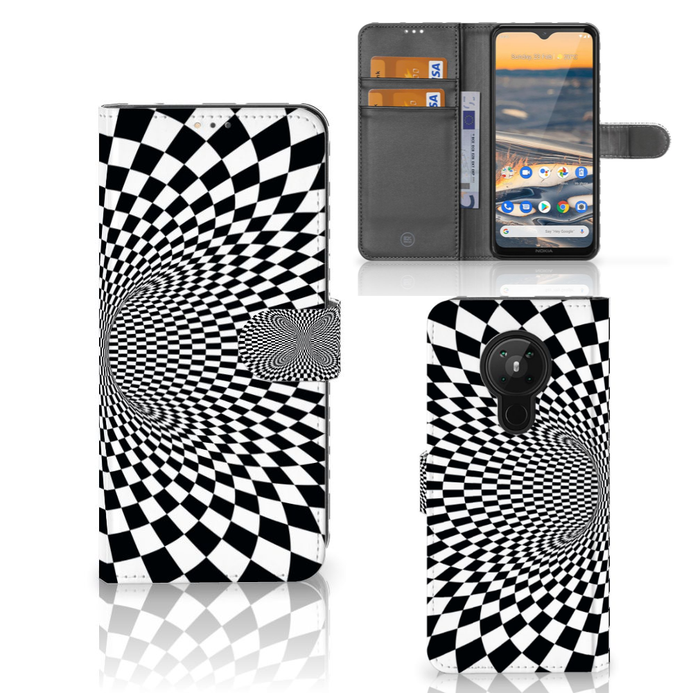 Nokia 5.3 Book Case Illusie