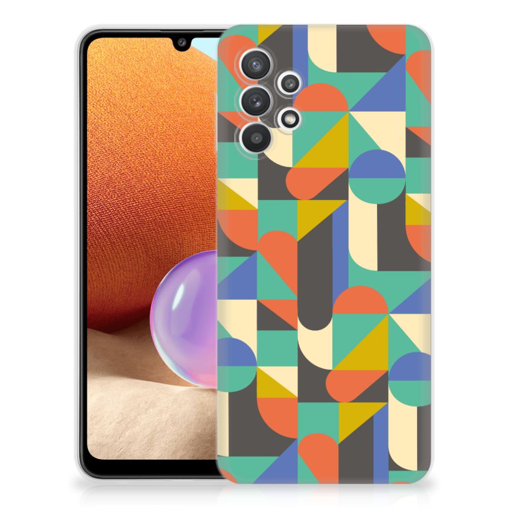 Samsung Galaxy A32 4G | A32 5G Enterprise Editie TPU bumper Funky Retro