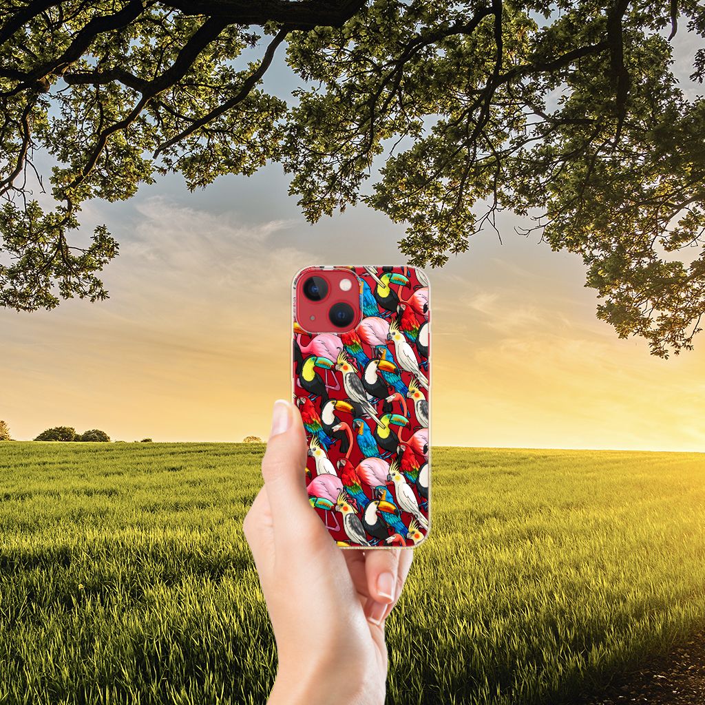 Apple iPhone 13 TPU Hoesje Birds B2C Telecom
