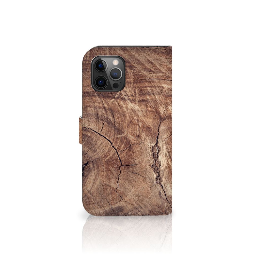 Apple iPhone 12 Pro Max Book Style Case Tree Trunk