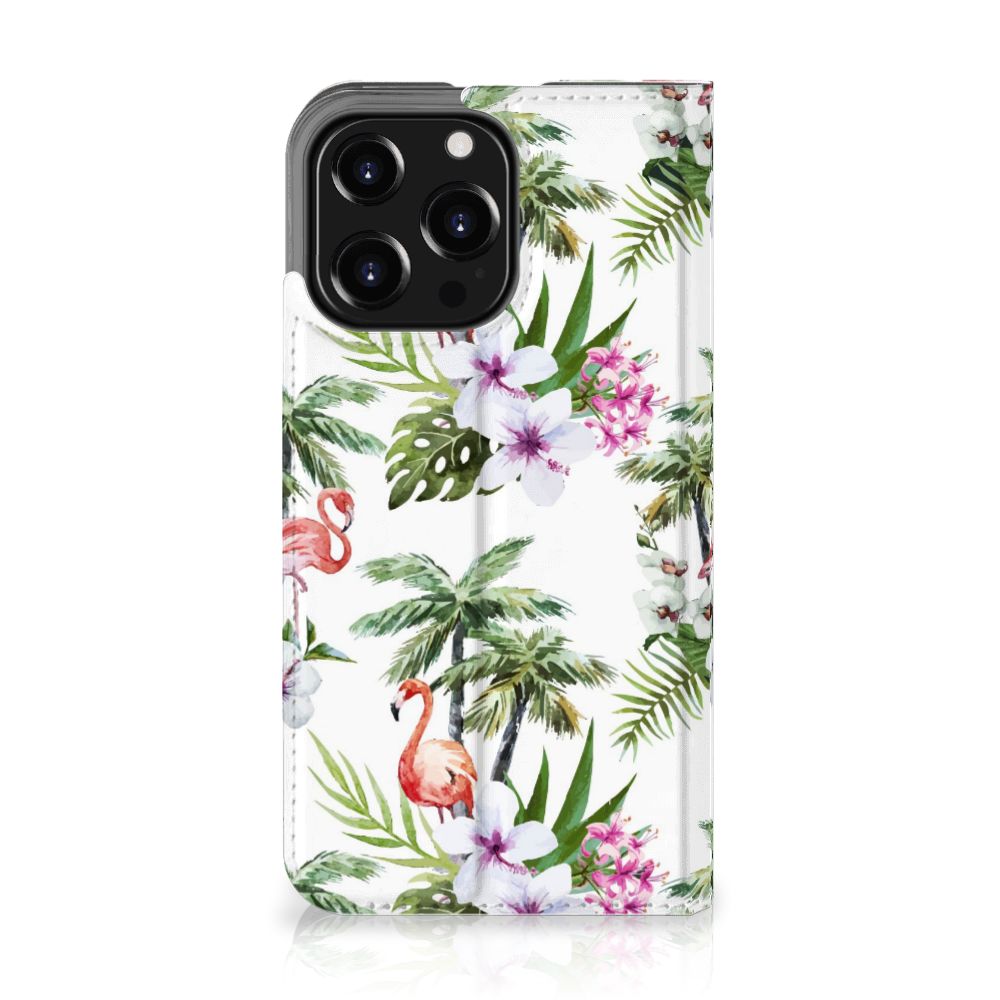 iPhone 13 Pro Hoesje maken Flamingo Palms - B2C Telecom