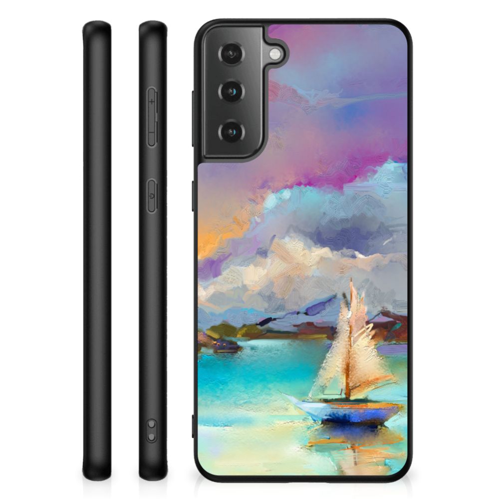 Kleurrijke Telefoonhoesje Samsung Galaxy S21 Plus Boat B2C Telecom