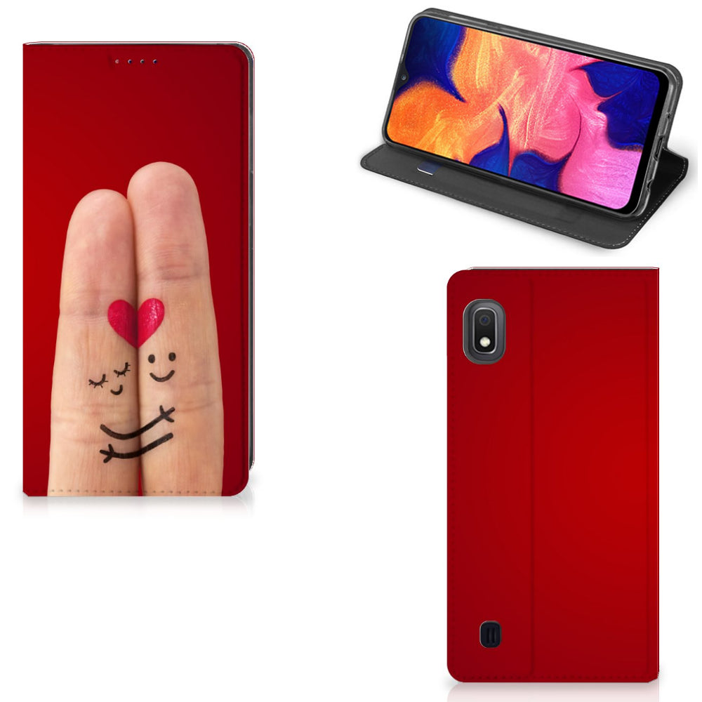 Samsung Galaxy A10 Hippe Standcase Liefde - Origineel Romantisch Cadeau