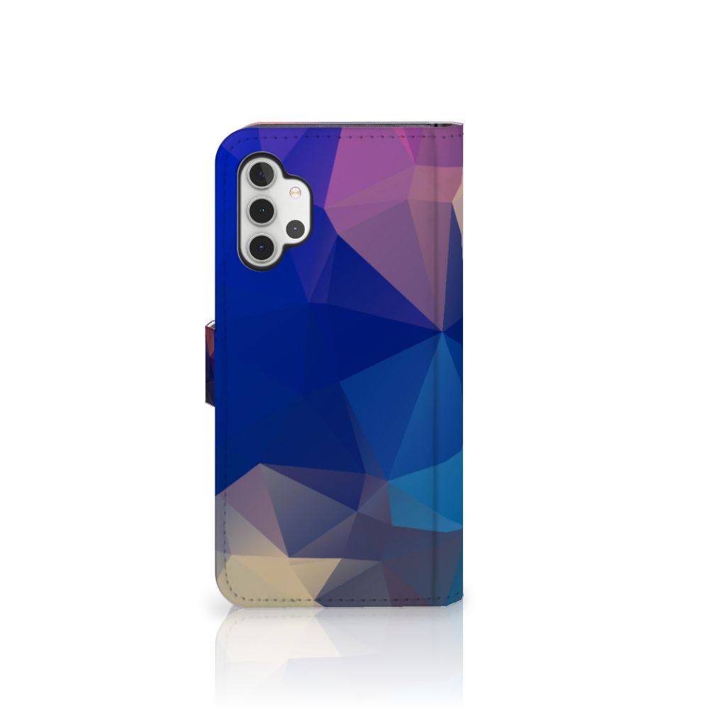 Samsung Galaxy A32 4G Book Case Polygon Dark