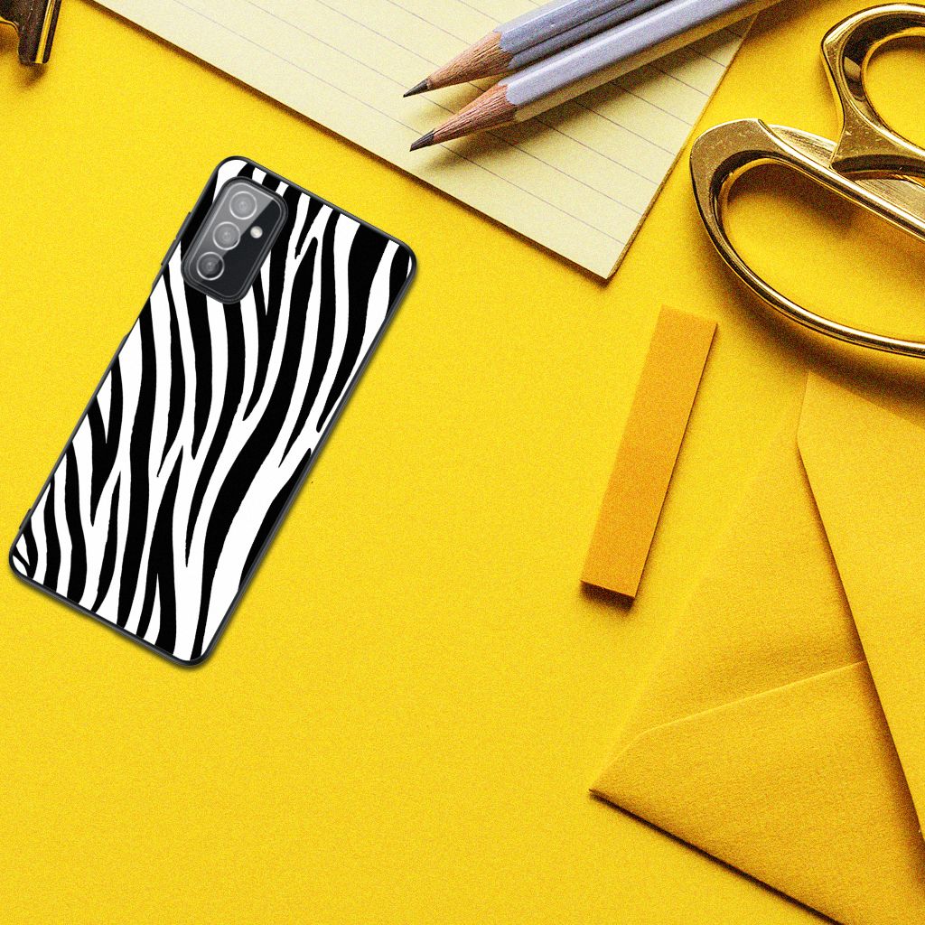 Samsung Galaxy M52 Dierenprint Telefoonhoesje Zebra B2C Telecom