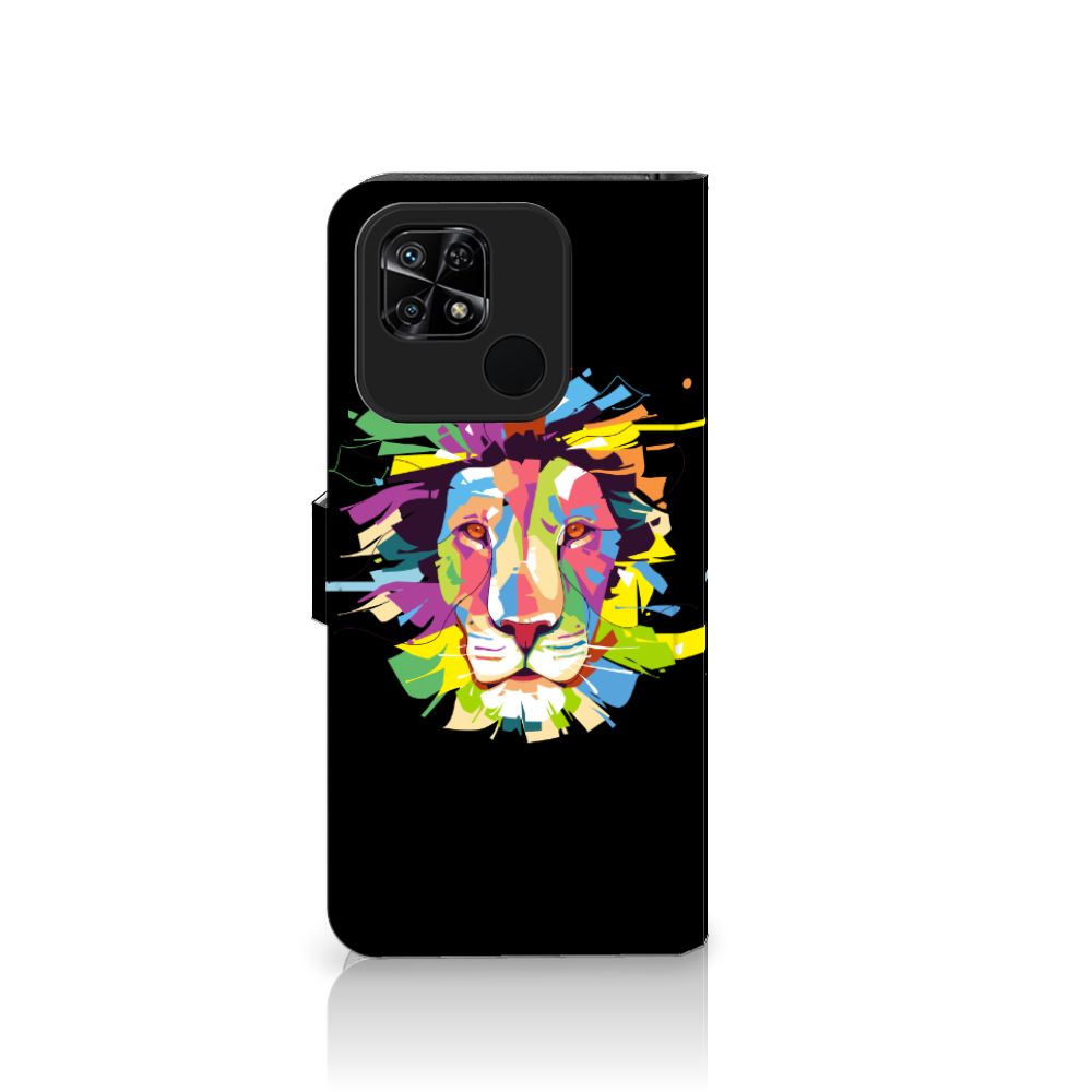 Xiaomi Redmi 10C Leuk Hoesje Lion Color