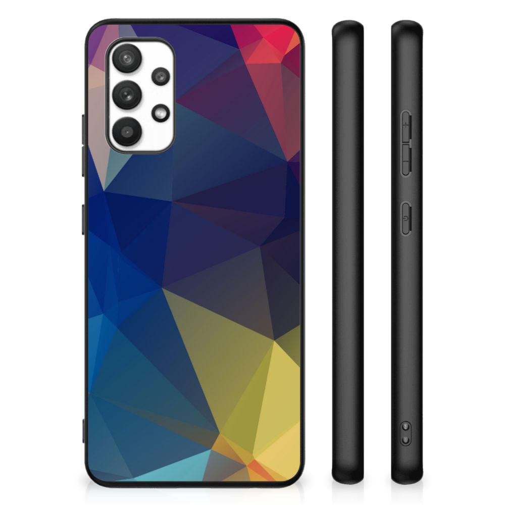 Samsung Galaxy A32 4G | A32 5G Enterprise Editie Backcover Polygon Dark B2C Telecom