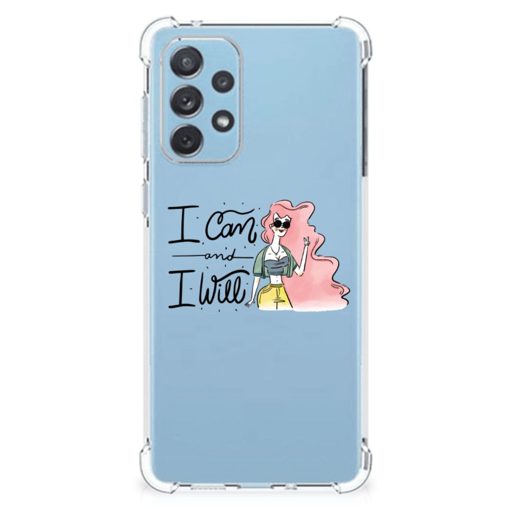 Samsung Galaxy A73 Stevig Bumper Hoesje i Can B2C Telecom