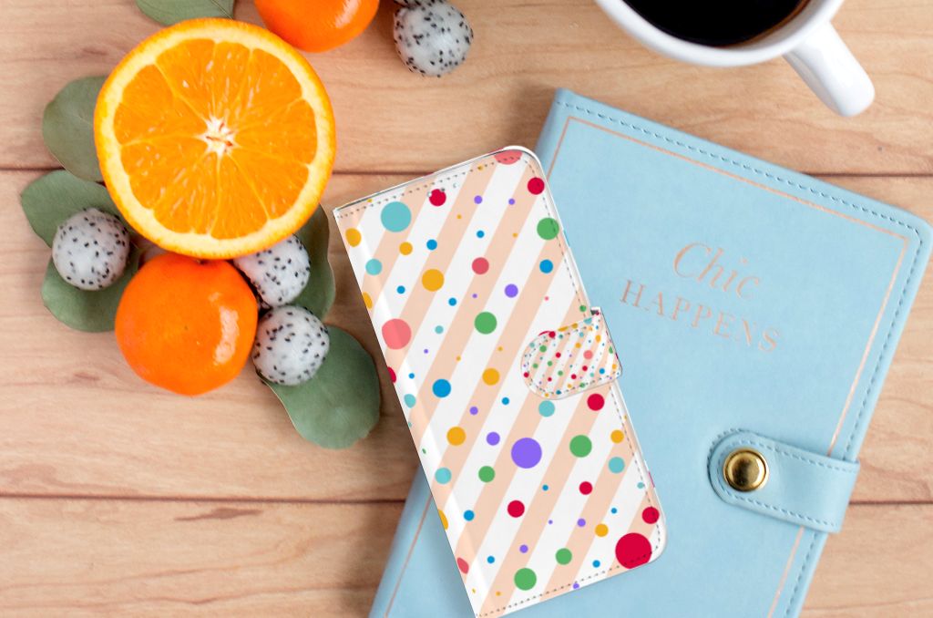 Samsung Galaxy A71 Telefoon Hoesje Dots