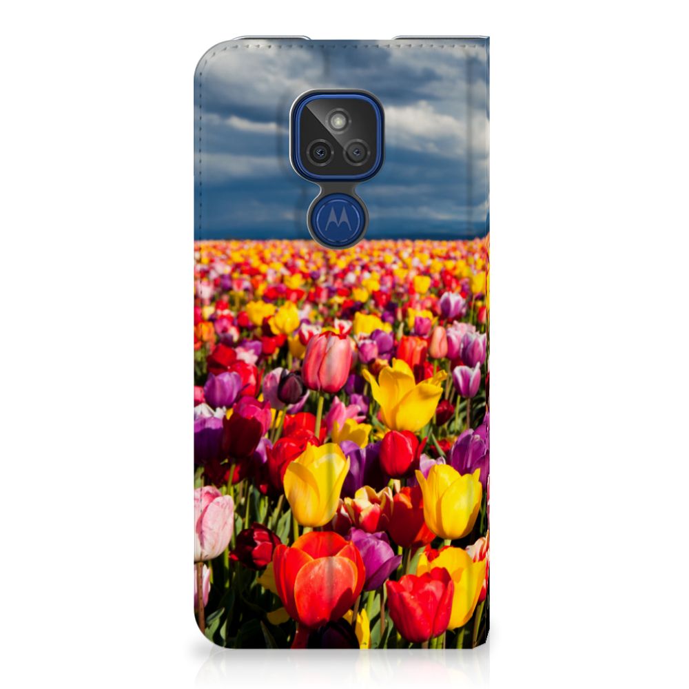 Motorola Moto G9 Play Smart Cover Tulpen - B2C Telecom