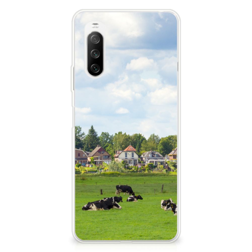 Sony Xperia 10 III TPU Hoesje Koeien