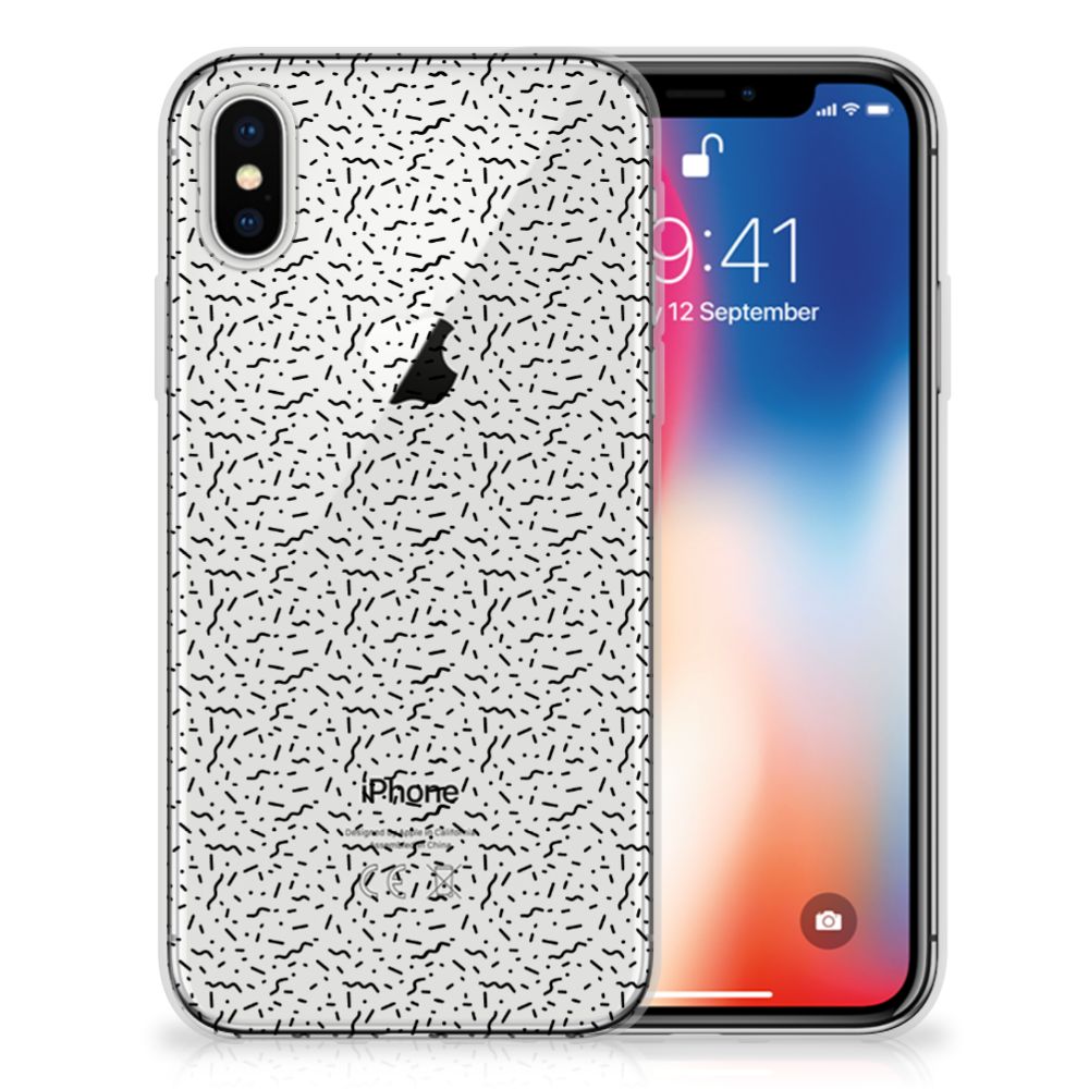 Apple iPhone X | Xs TPU bumper Stripes Dots