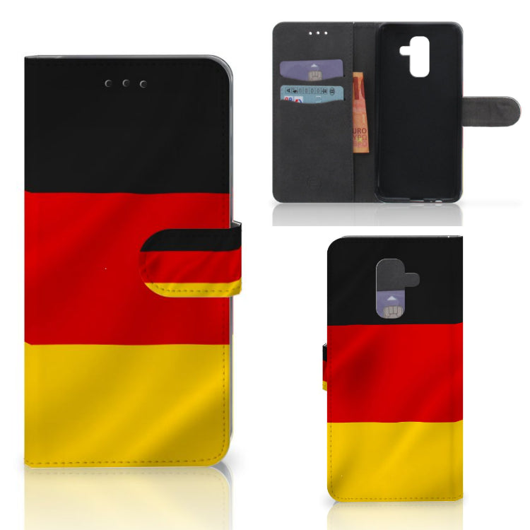 Samsung Galaxy A6 Plus 2018 Bookstyle Case Duitsland