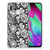 Samsung Galaxy A40 TPU Case Black Flowers